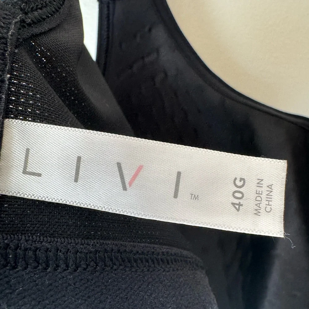 Livi 40G Adjustable Shoulder Max Support Underwire Sports Bra Full Coverage 0016 - Picture 8 of 14